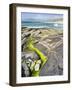 Borve Beach on South Harris in Stormy Weather, Scotland-Martin Zwick-Framed Photographic Print