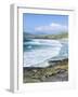 Borve Beach on South Harris in Stormy Weather, Scotland-Martin Zwick-Framed Photographic Print