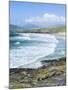 Borve Beach on South Harris in Stormy Weather, Scotland-Martin Zwick-Mounted Premium Photographic Print