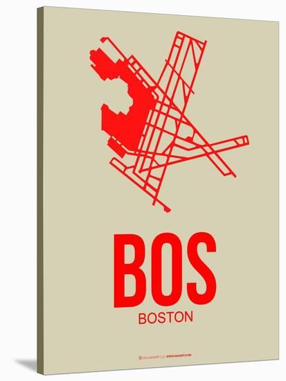 Bos Boston Poster 1-NaxArt-Stretched Canvas