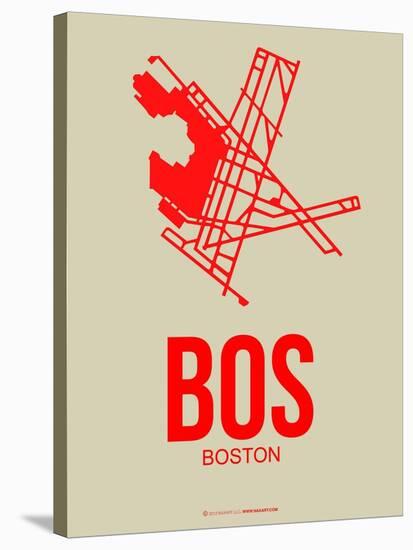 Bos Boston Poster 1-NaxArt-Stretched Canvas