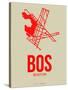 Bos Boston Poster 1-NaxArt-Stretched Canvas