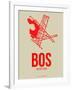 Bos Boston Poster 1-NaxArt-Framed Art Print