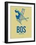 Bos Boston Poster 3-NaxArt-Framed Art Print