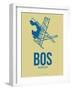 Bos Boston Poster 3-NaxArt-Framed Art Print