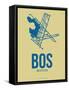 Bos Boston Poster 3-NaxArt-Framed Stretched Canvas