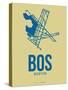 Bos Boston Poster 3-NaxArt-Stretched Canvas