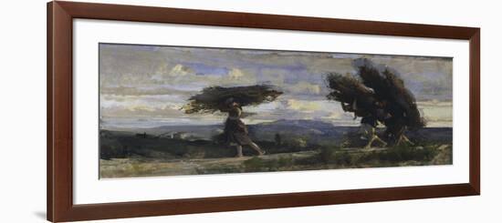 Boscaiole, 1881-Cristiano Banti-Framed Giclee Print