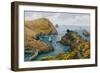 Boscastle, Entrance to Harbour-Alfred Robert Quinton-Framed Giclee Print