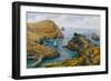 Boscastle, Entrance to Harbour-Alfred Robert Quinton-Framed Giclee Print