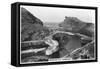 Boscastle Harbour, Cornwall, 1937-null-Framed Stretched Canvas