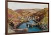 Boscastle, Harbour-Alfred Robert Quinton-Framed Giclee Print