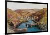 Boscastle, Harbour-Alfred Robert Quinton-Framed Giclee Print