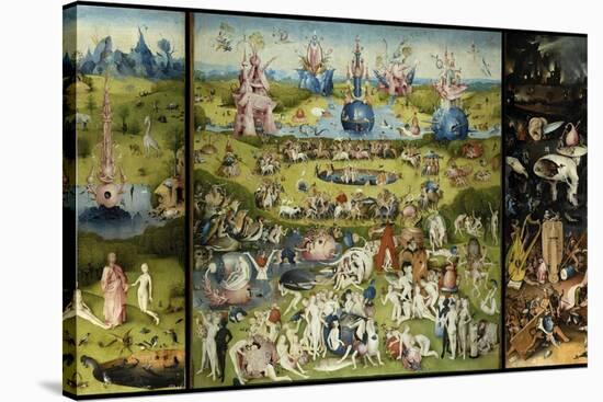 Bosch - Garden of Earthly Delights-null-Stretched Canvas