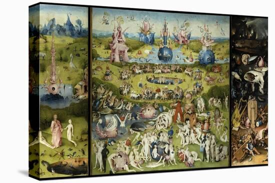 Bosch - Garden of Earthly Delights-null-Stretched Canvas