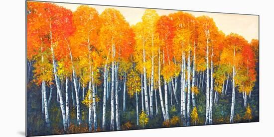 Bosco d'autunno-Angelo Masera-Mounted Art Print