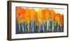 Bosco d'autunno-Angelo Masera-Framed Art Print