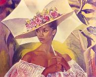 Woman In White II-Boscoe Holder-Giclee Print