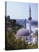 Bosnia, Pocitelj, Neretva, Mosque-Thonig-Stretched Canvas