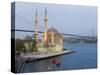 Bosphorous Bridge and Ortakoy Camii Mosque in the Trendy Ortakoy District, Istanbul, Turkey-Gavin Hellier-Stretched Canvas