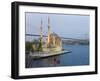 Bosphorous Bridge and Ortakoy Camii Mosque in the Trendy Ortakoy District, Istanbul, Turkey-Gavin Hellier-Framed Photographic Print