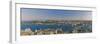 Bosphorus and Golden Horn Panorama from Galata Tower, Istanbul, Turkey-Michele Falzone-Framed Photographic Print