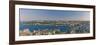 Bosphorus and Golden Horn Panorama from Galata Tower, Istanbul, Turkey-Michele Falzone-Framed Photographic Print