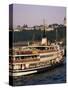 Bosphorus Ferry, Istanbul, Turkey, Eurasia-David Lomax-Stretched Canvas