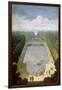 Bosquet De L'Île Royale and Bassin Du Miroir in the Gardens of Versailles-Etienne Allegrain-Framed Giclee Print