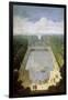 Bosquet De L'Île Royale and Bassin Du Miroir in the Gardens of Versailles-Etienne Allegrain-Framed Giclee Print