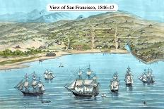 View of San Francisco, Formerly Yerba Buena, in 1846-7. before the Discovery of Gold-Bosqui & Co-Framed Art Print