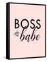 Boss Babe-Anna Quach-Framed Stretched Canvas