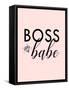 Boss Babe-Anna Quach-Framed Stretched Canvas