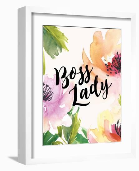 Boss Lady-Amy Brinkman-Framed Art Print