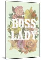 Boss Lady-null-Mounted Poster