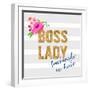 Boss Lady-Bella Dos Santos-Framed Art Print