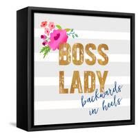 Boss Lady-Bella Dos Santos-Framed Stretched Canvas