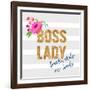 Boss Lady-Bella Dos Santos-Framed Giclee Print