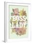 Boss Lady-null-Framed Art Print