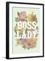 Boss Lady-null-Framed Art Print