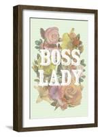 Boss Lady-null-Framed Art Print