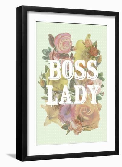 Boss Lady-null-Framed Art Print