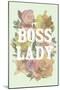 Boss Lady-null-Mounted Art Print