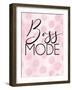 Boss Mode-Elizabeth Medley-Framed Art Print