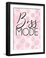 Boss Mode-Elizabeth Medley-Framed Art Print