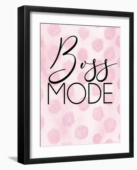 Boss Mode-Elizabeth Medley-Framed Art Print