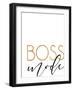 Boss Mode-Anna Quach-Framed Art Print