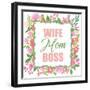 Boss Mom-Kimberly Allen-Framed Premium Giclee Print