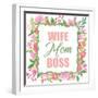 Boss Mom-Kimberly Allen-Framed Art Print