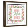 Boss Mom-Kimberly Allen-Framed Art Print